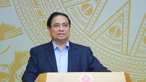 Le Premier ministre Pham Minh Chinh, également chef du Comité national de pilotage de la cybersécurité. Photo: VNA