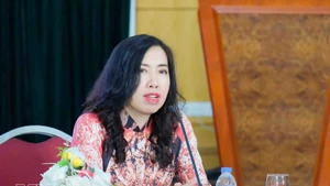 La vice-ministre des Affaires étrangères, Le Thi Thu Hang. Photo: VNA