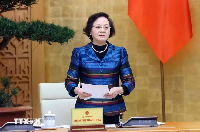 La ministre de l'Intérieur Pham Thi Thanh Tra. Photo : VNA.