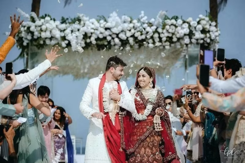 Le mariage d'un couple indien organisé à Da Nang. Photo : VNA 
