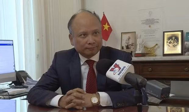 L'Ambassadeur Dinh Toàn Thang, Représentant permanent du chef de l'État du Vietnam auprès du Conseil permanent de la Francophonie (CPF) et de l'Organisation de la Francophonie Internationale (OIF). Photo : VNA.