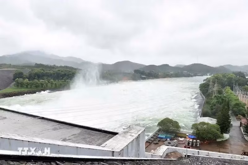 Le Lac hydroélectrique de Thac Ba. Photo : VNA.
