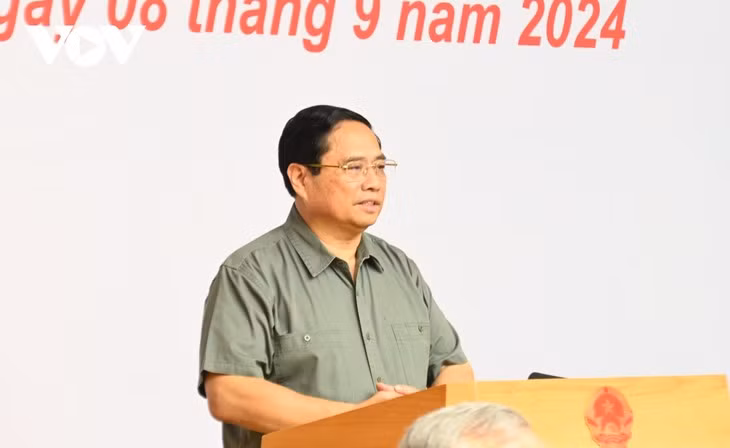 Le Premier ministre Pham Minh Chinh.