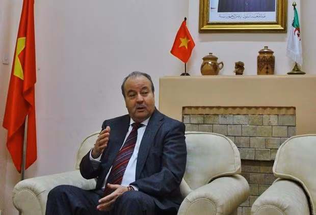 L’ambassadeur d’Algérie au Vietnam, Boubazine Abdelhamid. Photo: VNA 