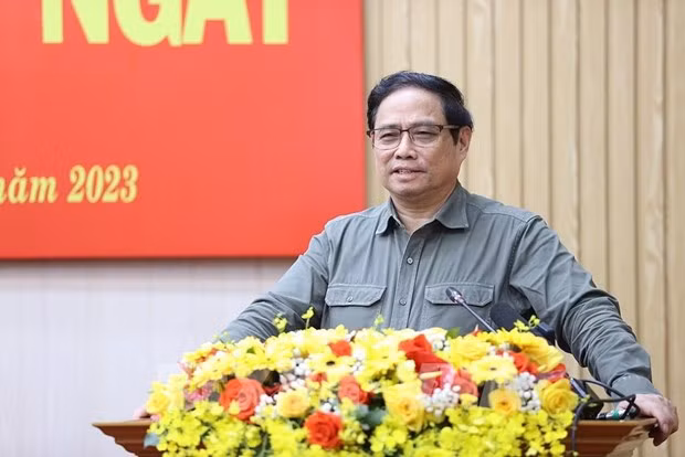 Le Premier ministre Pham Minh Chinh. Photo : VNA.