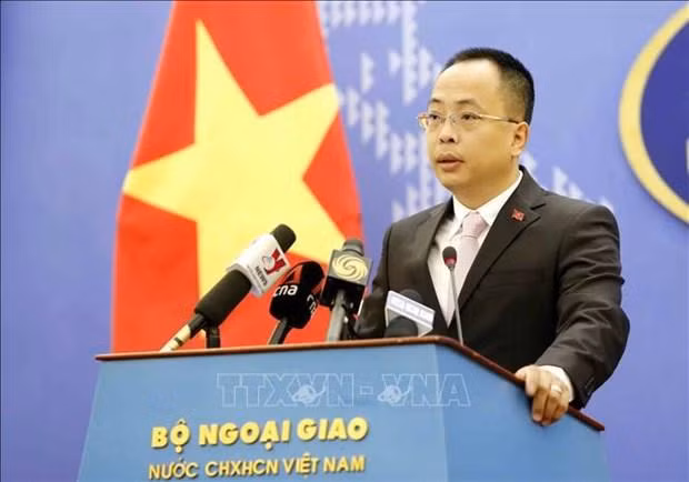 Le porte-parole adjoint du ministère des Affaires étrangères Doàn Khac Viêt. Photo : VNA 