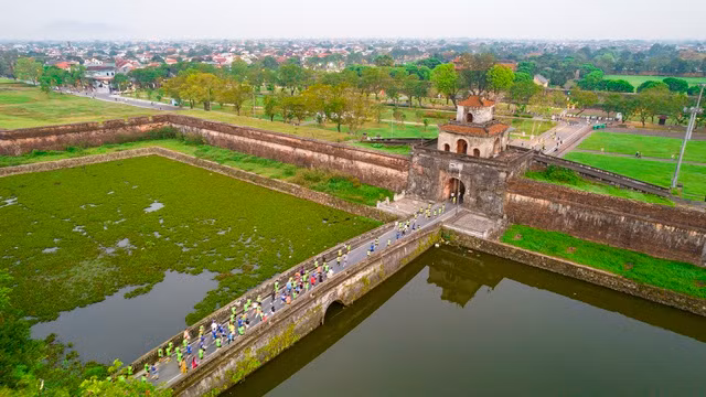 Des coureurs participeront au VnExpress Marathon Huê 2022. Photo : vnexpress.vn