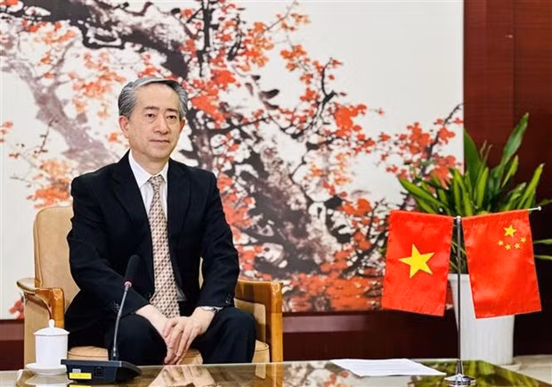 L'ambassadeur de Chine au Vietnam, Xiong Bo. Photo : VNA.