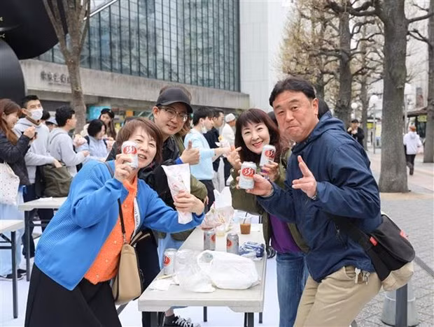 Le Festival du Vietnam de deux jours a débuté le 6 avril à Tokyo. Photo : VNA