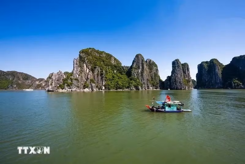 Baie d'Ha Long. Photo : VNA.
