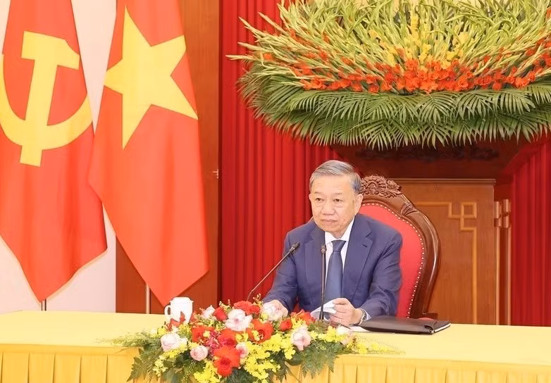 Le Secrétaire général du Parti et Président Tô Lâm. Photo : VNA.