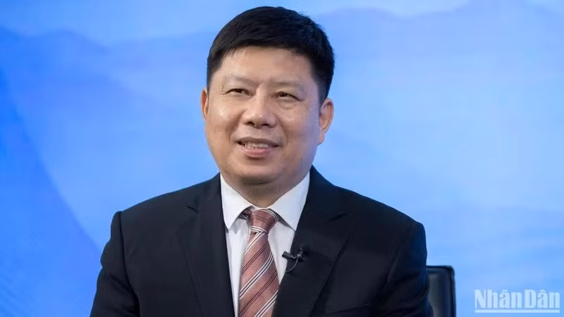 Le professeur Hua Liping, directeur du Centre de recherche sur l'Asie du Sud-Est de l'Institut d'études stratégiques mondiales et de l'Asie-Pacifique. 