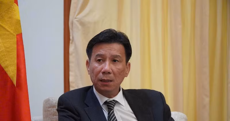 L'ambassadeur du Vietnam en Indonésie, Ta Van Thong. Photo: VNA