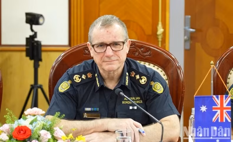 Michael Outram, commissaire de l'ABF. Photo : Trung Hung/NDEL.