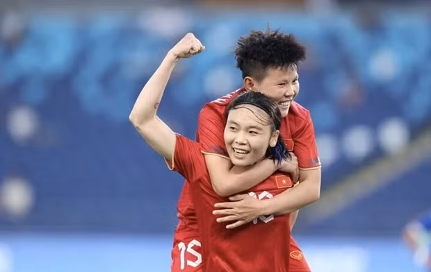 L'équipe de football féminin du Vietnam a battu sa rivale bangladaise aux ASIAD 2023. Photo: vtc.vn
