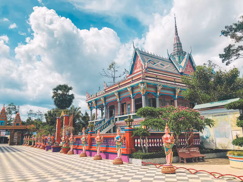 La pagode Chén Kiêu à Soc Trang. Photo : VNA/CVN.