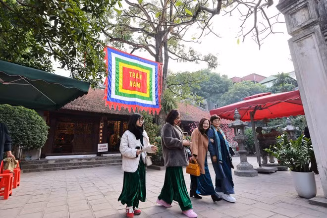 Le temple Kim Liên, l’un des quatre temples gardiens de l’ancienne Thang Long. Photo: VNA