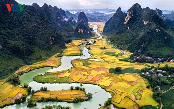 Le géoparc Non Nuoc Cao Bang. Photo : VOV.
