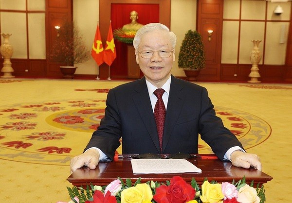 Le Secrétaire général du Parti communiste du Vietnam, Nguyên Phu Trong. Photo : VNA.