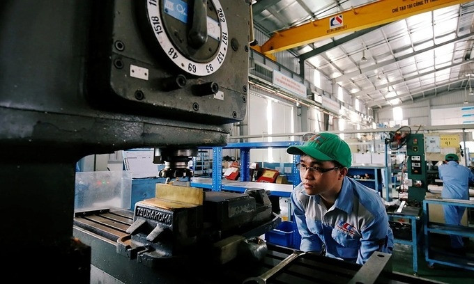 Les chiffres du GSO montrent également que 49 des 63 villes et provinces du Vietnam ont enregistré une augmentation de leur IPP au cours de la période. Photo : baohaiquan.vn