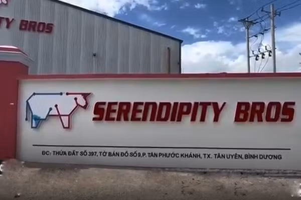 L'usine de tannerie de Serendipity Bros dans la ville de Tân Uyên, de la province de Binh Duong. Photo : baodautu.vn 