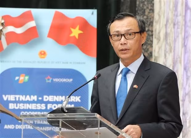 L'ambassadeur du Vietnam au Danemark, Luong Thanh Nghi. Photo: VNA