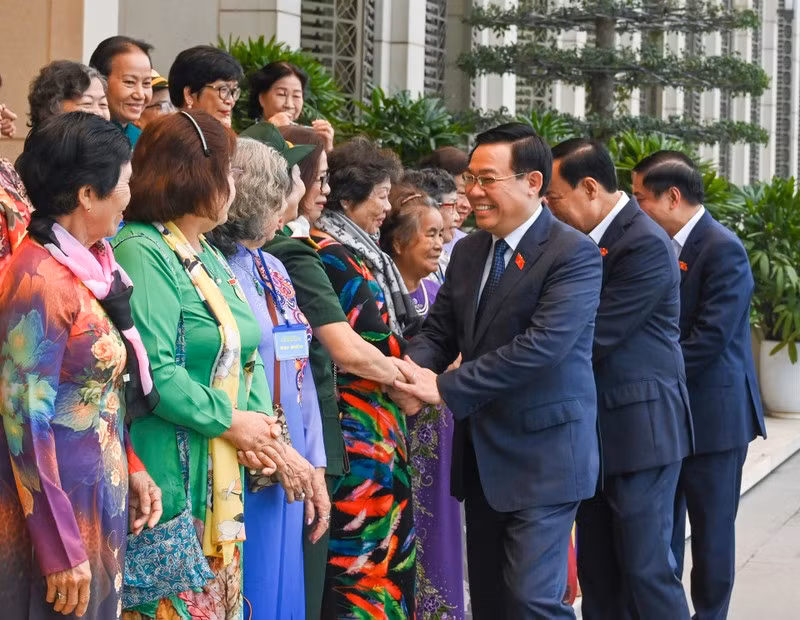 Lors de la rencontre. Photo : NDEL.