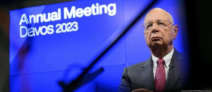 Klaus Schwab, fondateur et président exécutif du conseil d’administration du WEF. Photo : DW.
