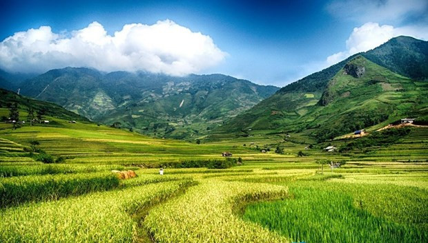 La région moyenne et montagneuse du Nord. Photo : VNA.