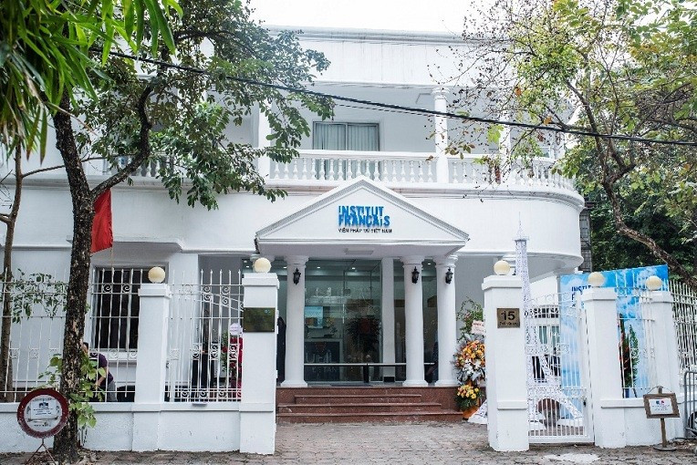 L’Institut français de Hanoï au numéro 15 de la rue Thiên Quang. Photo : baoquocte.vn