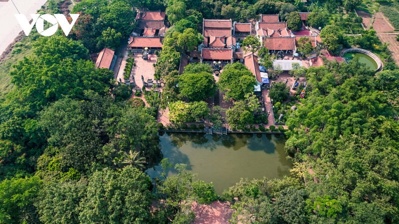 Le site de reliques du temple Trân a été construit en 1695. Photo : VOV.