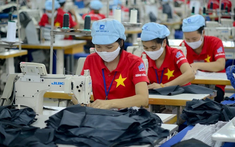 Au cours des 10 premiers mois de 2023, la valeur des exportations vietnamiennes vers l’UE a dépassé 36 milliards de dollars. Photo : NDEL.