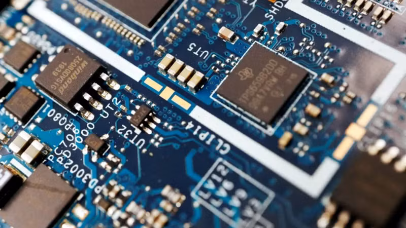 Le Vietnam a représenté plus de 10 % du total des importations américaines de puces pendant sept mois consécutifs. Photo : VOV.