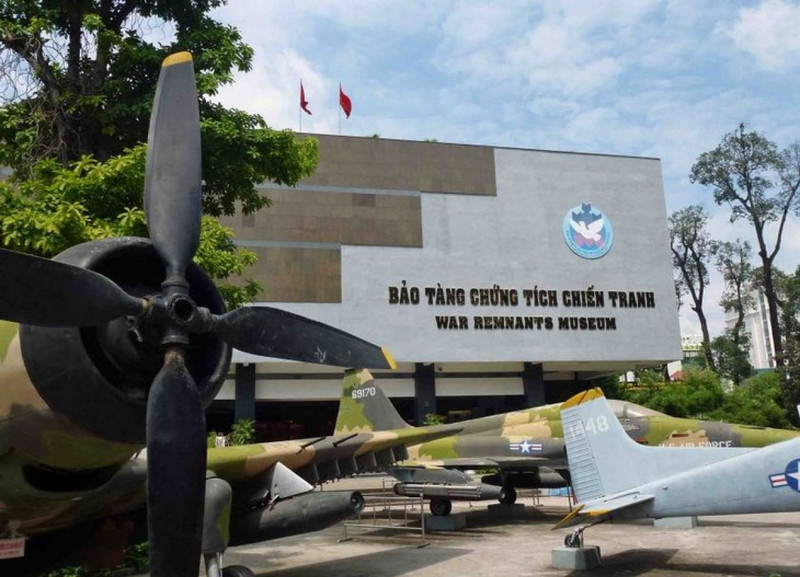 Le Musée des vestiges de la guerre à Hô Chi Minh-Ville. Photo : VOV.