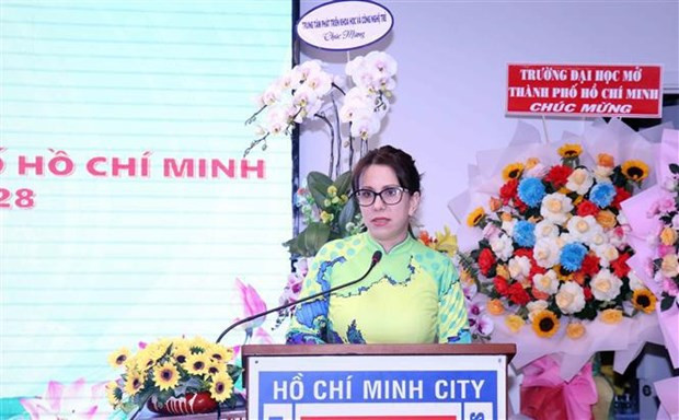  Ariandne Feo Labrada, consule générale de Cuba de Hô Chi Minh-Ville. Photo : VNA.