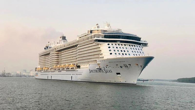 Spectrum of the Seas au port de Nha Trang. Photo : NDEL.