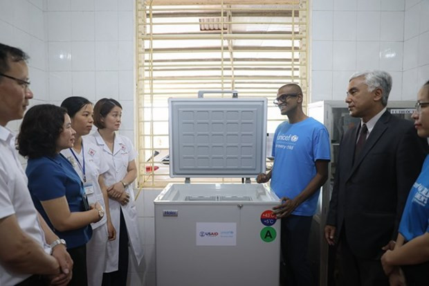 Cérémonie de remise. Photo: Vietnam+