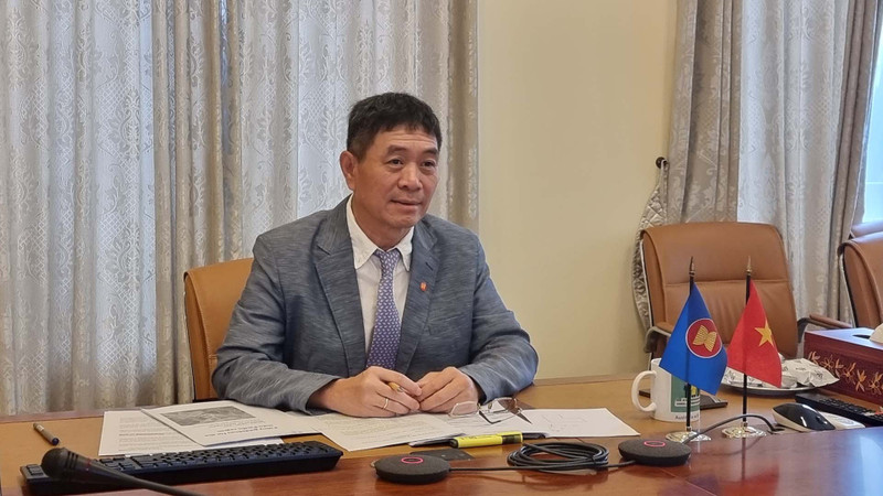 L’ambassadeur Nguyên Hai Bang, représentant permanent du Vietnam auprès de l’ASEAN. Photo : baoquocte.vn