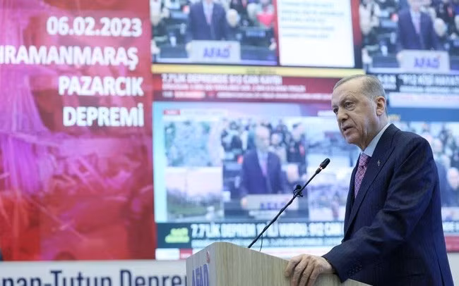 Le Président Recep Tayyip Erdogan. Photo: VOV