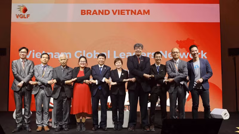 Des délégués du Forum des dirigeants mondiaux du Vietnam en 2019. Photo : baoquocte.vn