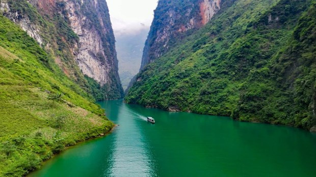 La rivière Nho Quê à Hà Giang. Photo : VNA.