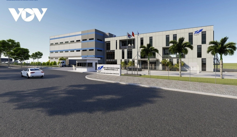 L’usine de composants aéronautiques KP VINA produira, traitera et assemblera des pièces d’avion, notamment la porte du moteur auxiliaire (APU Door), la pointe du MIC, le caisson d’aile, l’aileron et le carénage de support de volet des Boeing 787 et Boeing 737 Max. Photo : VOV.