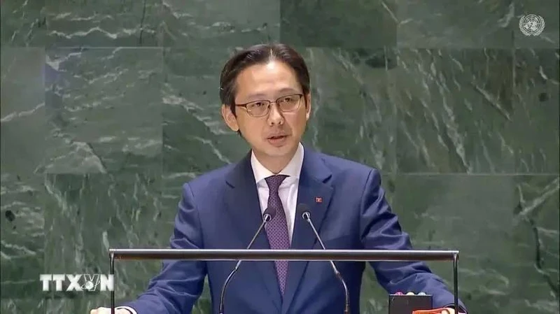 Le vice-ministre des Affaires étrangères, Do Hung Viet. Photo : VNA.