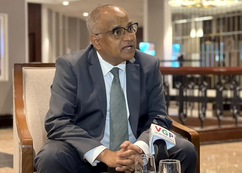 Le directeur national de la BAD pour le Vietnam, Shantanu Chakraborty. Photo : VGP
