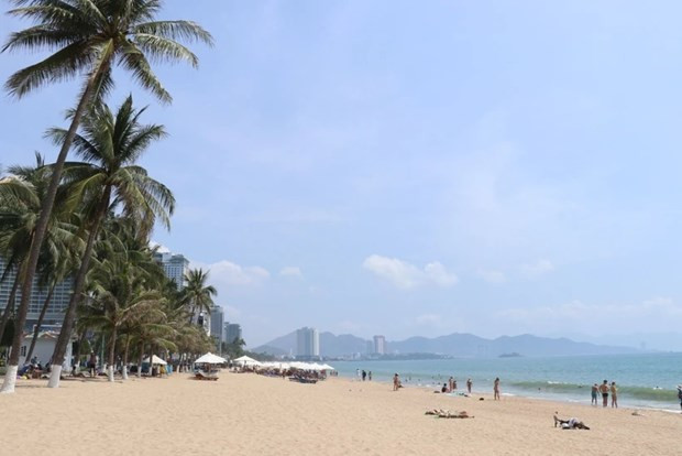 La ville balnéaire de Nha Trang séduit de nombreux visiteurs russes. Photo : VNA