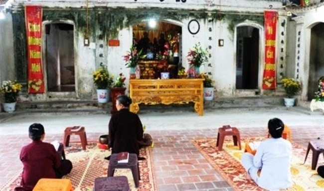 La pagode Duc Son a été construite sous la dynastie Trân dans de l’ancienne citadelle de Van An. Au cours de la 25e année de Tu Duc, la pagode fut restaurée et embellie. En 2001, elle a été classée par le ministère de la Culture et de l’Information comme relique historique, architecturale et artistique nationale. Photo : VOV
