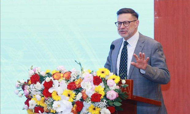 L’ambassadeur d’Australie au Vietnam, Andrew Goledzinowski. Photo : VNA.