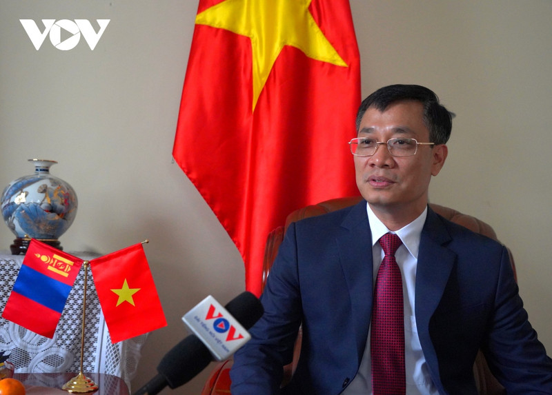 L'ambassadeur vietnamien en Mongolie, Nguyen Tuan Thanh. Photo : VOV.