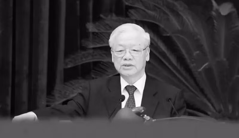 Le secrétaire général Nguyên Phu Trong. Photo : VNA.