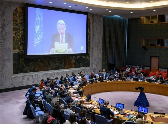 Tor Wennesland, coordonnateur spécial des Nations Unies pour le processus de paix au Moyen-Orient. Photo : VNA.